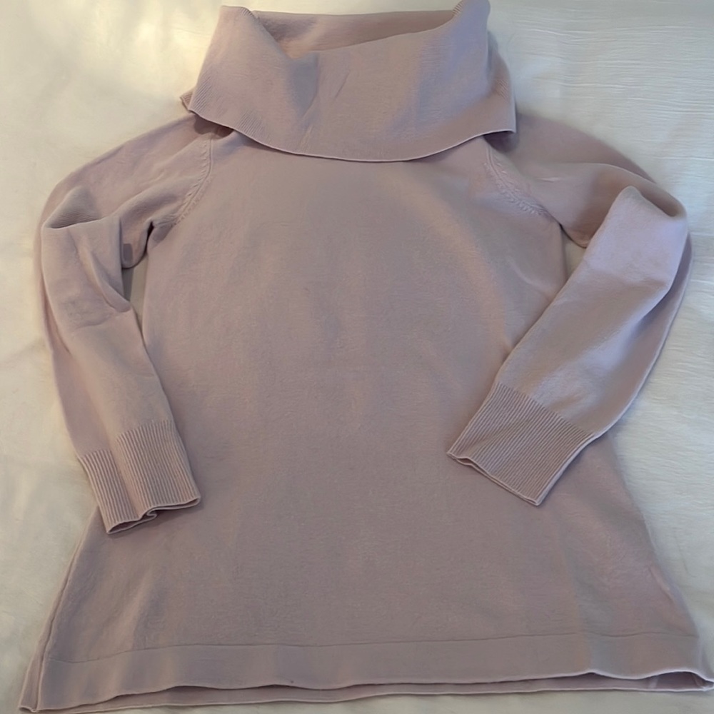 French Connection Cowl Neck Long Sleeve Sweater size S lilac